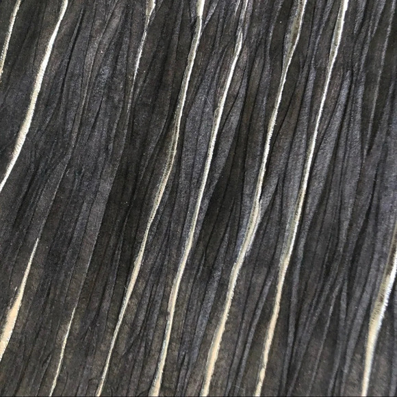 Vintage Mary Dadas Textured Leather Skirt Pull On Straight Size 14 RARE - Picture 2 of 8